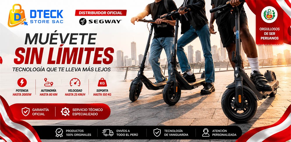 Scooters Eléctricos Segway | Dteck Store